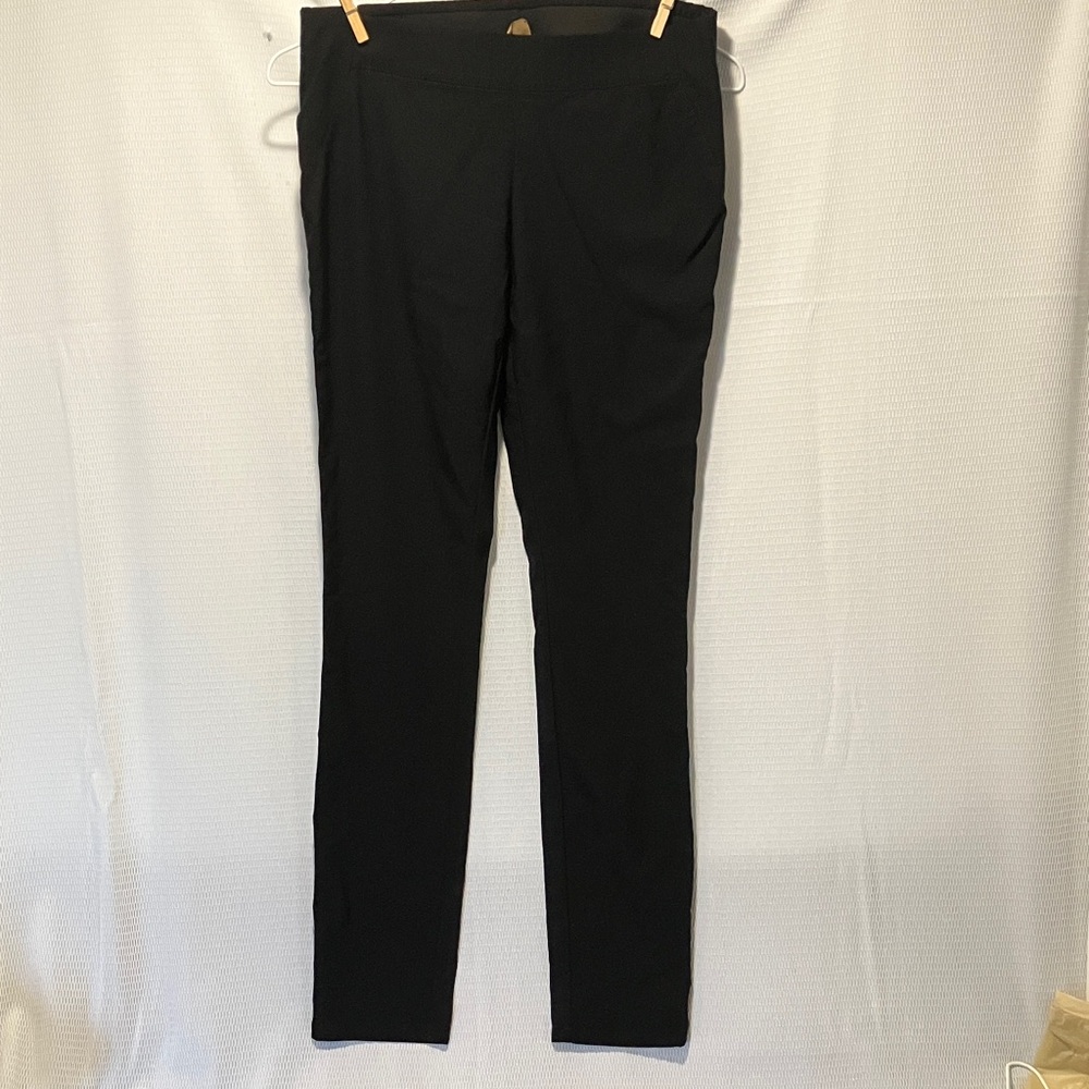 Vera Wang Black Straight Leg Pants